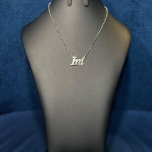 18Karat Gold Custom Name Necklace