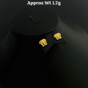 18Karat Gold Versace Earrings