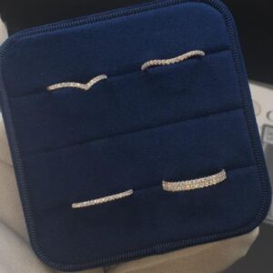 VVS Moissanite Female Wedding Band